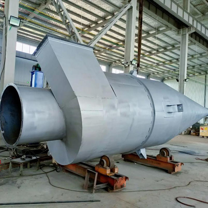 Polyurethane cyclone to prevent clogging